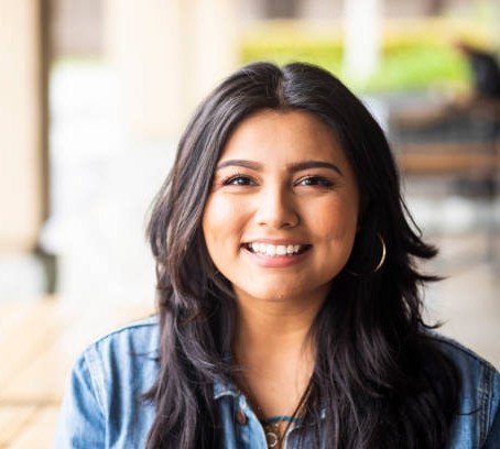 Portrait of an attractive young woman